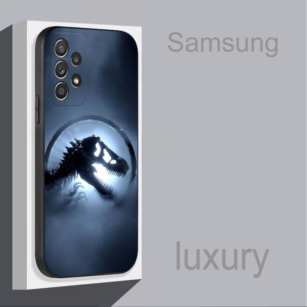 

J-Jurassic P-Park W-World-d Phone Case For Samsung S 9,10,21,30,22,23,24,25,Ultra,Plus,Lite,FE,4,5G Black Soft Precise SamsungS24