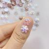 50 Stück Niedliche Cartoon Mini Farbige Schneeflocken Nailart Harz Designer Charms DIY Basteln Für Nagel 3D Dekorationen Schmuck