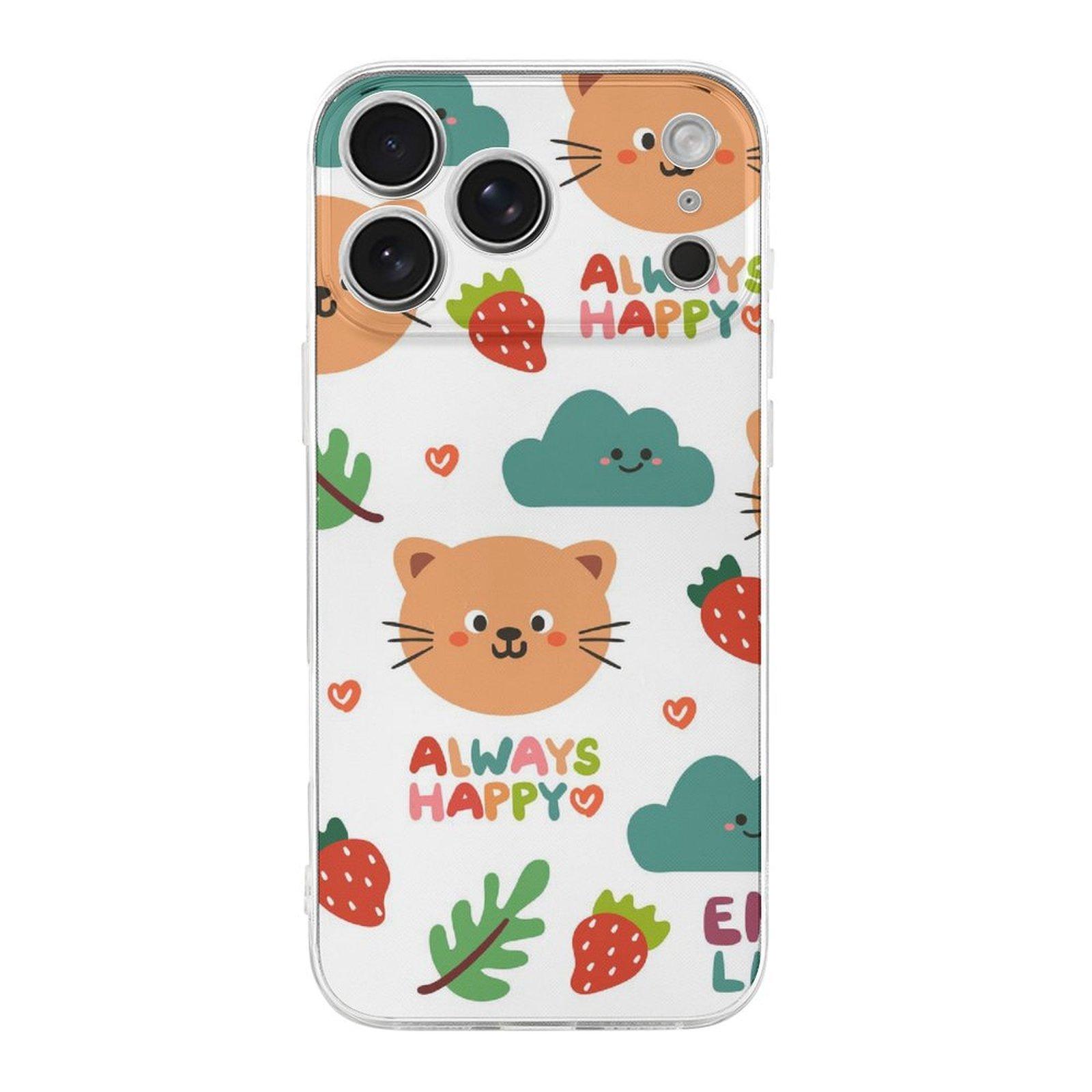 

1 Pack For Iphone 17/17Air/17Pro/17ProMax Clear Soft Tpu Protective Slim Case With Lightweight Drop Resistant Build And Smooth Grip IPHONE-17ProMax