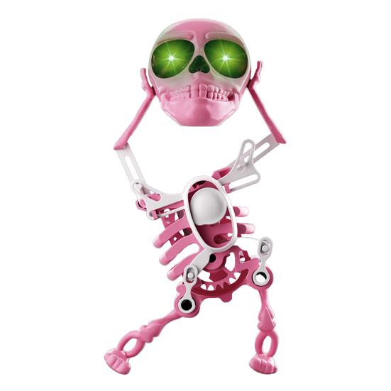 Dancing Swinging Skeleton Toy Kids 3D Halloween Articulated Skeleton Spring