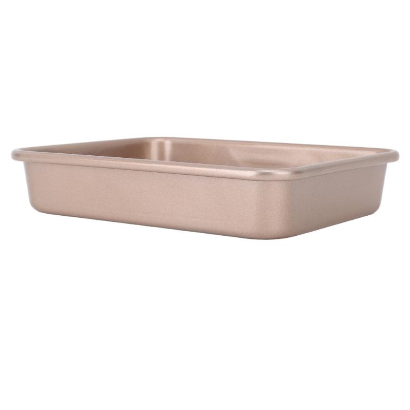 9/11/13 Inch Rectangular Oven Tray Food Grade Carbon Steel Baking Tray Built-in Oven Bakeware Tool Suitable for High Temperature