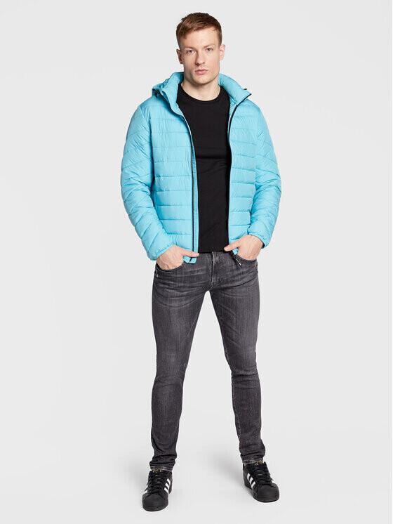 Демисезонная куртка Tom Tailor Джинсовая легкая куртка с капюшоном (1031780) laguna light blue