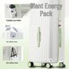 20-inch & 24-inch Silent Wheel Suitcase Set with Lock - Large Capacity Travel Trolley for Students