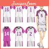 Haikyuu Shiratorizawa Costume da Pallavolo Versatile Abbigliamento Sportivo Set T-shirt e Pantaloncini