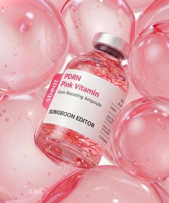 PDRN Ροζ Βιταμίνη Ενίσχυση λάμψης Αμπούλα 40ml