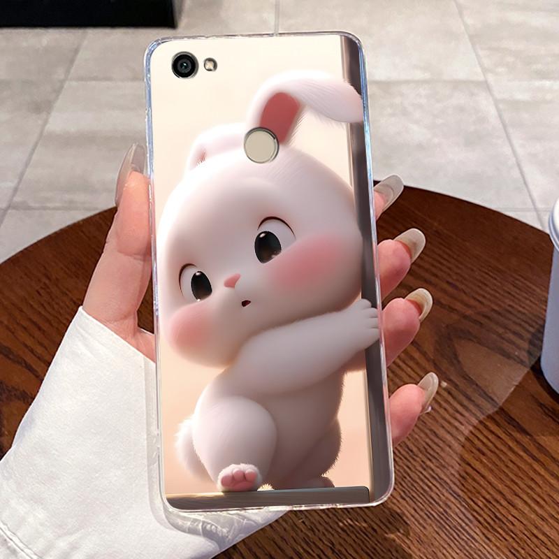 Casing For Xiaomi Redmi Note 5A Prime Capa Coque Clear Silicone Jelly Soft TPU Back Cover Cute Rabbit Cat Dinasaur Phone Case