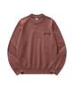 Pilpeu Hand-Embroidered Logo Knit Sweater 20(Deep Pink)