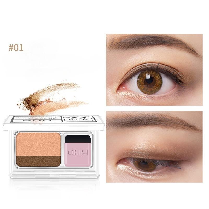 Chameleon Gradient Shimmer Eyeshadow Palette with Glitter and Brightening Pigments