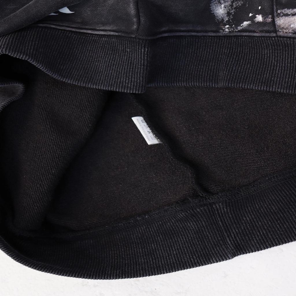 25ss Retro American Trend Washed Hip Hop Hoodie - Autumn/Winter
