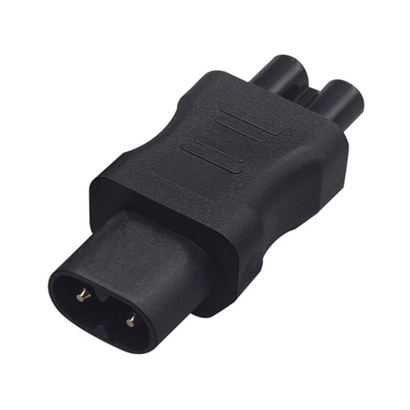IEC320 C8 auf C5 Konvertierungsstecker Elektrische USV Wechselstrom Steckdosenadapter Stecker C8 Stecker auf C5 Buchse