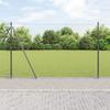 Hexagonal Fence vidaXL Grey 1.4x100 M Steel 3353737