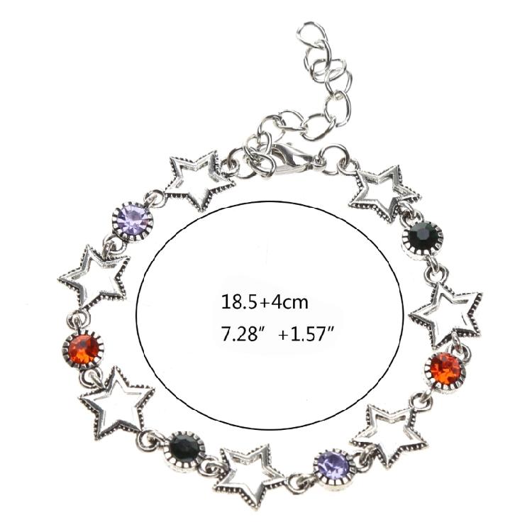 Stern Armband Zirkonia Schmuck Kette Armband Für Damen Mädchen Y2K Schmuck Geschenk