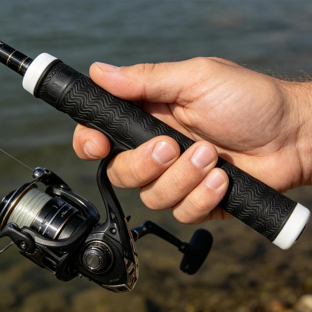 Non-Slip Fishing Rod Grip Protective Handle Sleeve Replacement For Saltwater Boat Kayak Lake River, Anglers & Beginners
