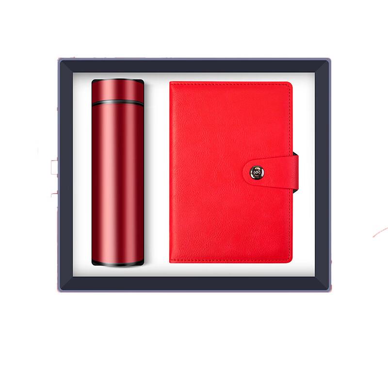 304 Screen Display Thermos Cup and Notebook Gift Set