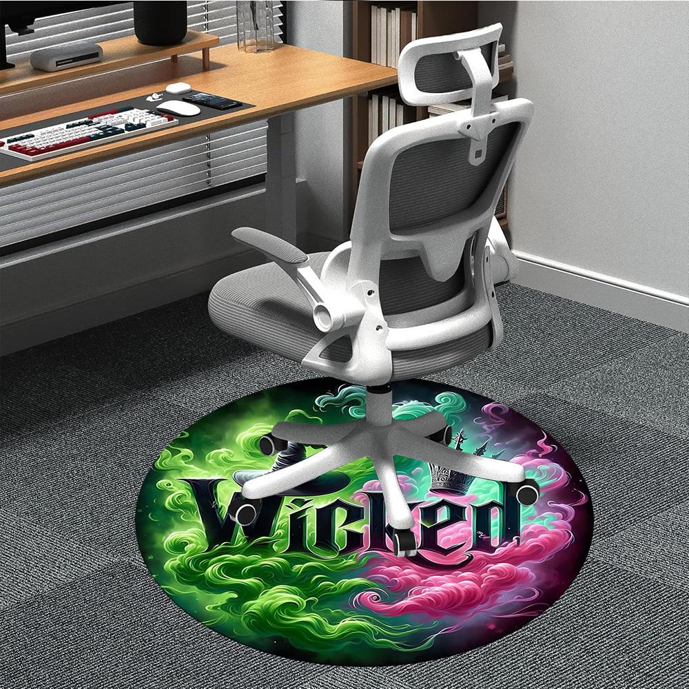 

1pc Wicked Chair Carpet for Office, Non-slip, Soft and Durable Office Rug, Perfect for Office yy251226017 80cm by 80cm