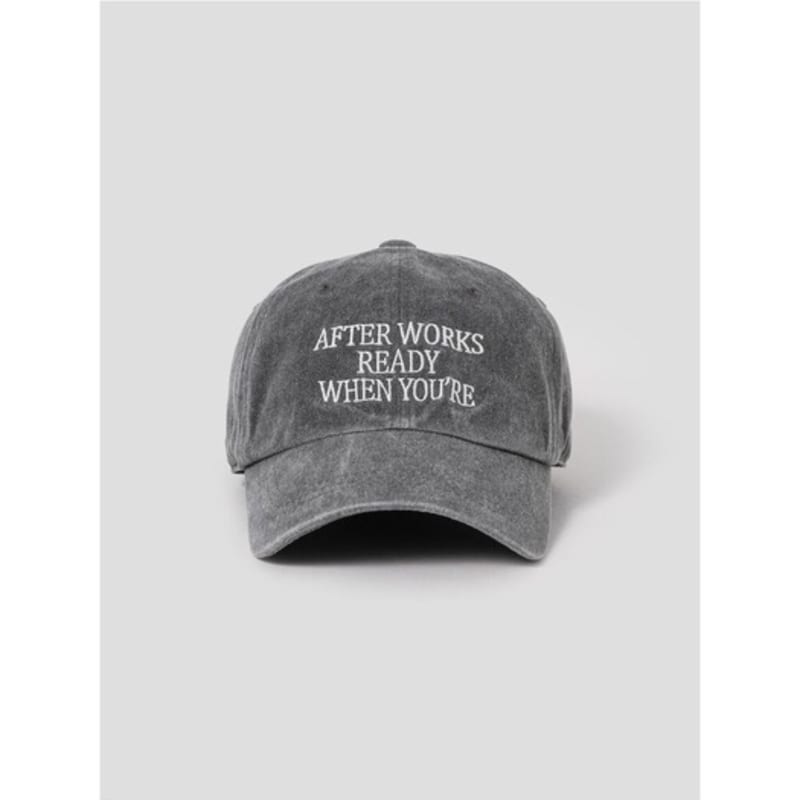 8seconds Pigment Letter Ballcap Ash (29578BWY94)