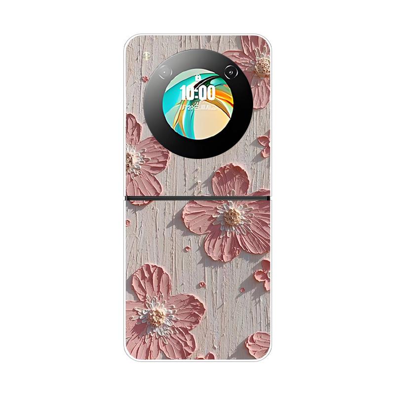 Pro ZTE Libero Flip Pouzdro Módní Roztomilý Kreslený Průhledné PC Tvrdá Skořepina Pouzdro na Telefon Pro ZTE Nubia Flip Flip2 Pouzdra Průhledné Fundas