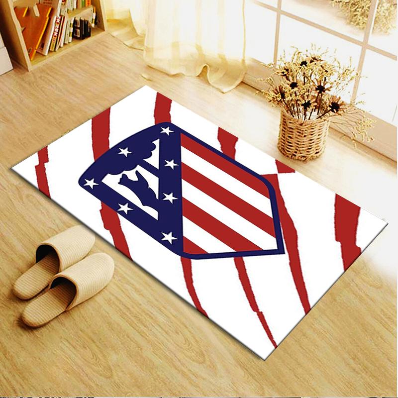 Atletico Madrid Carpet Rug for Living Room Bedroom Home Sofa Decoration,Kids Play Non-slip Floor Mat