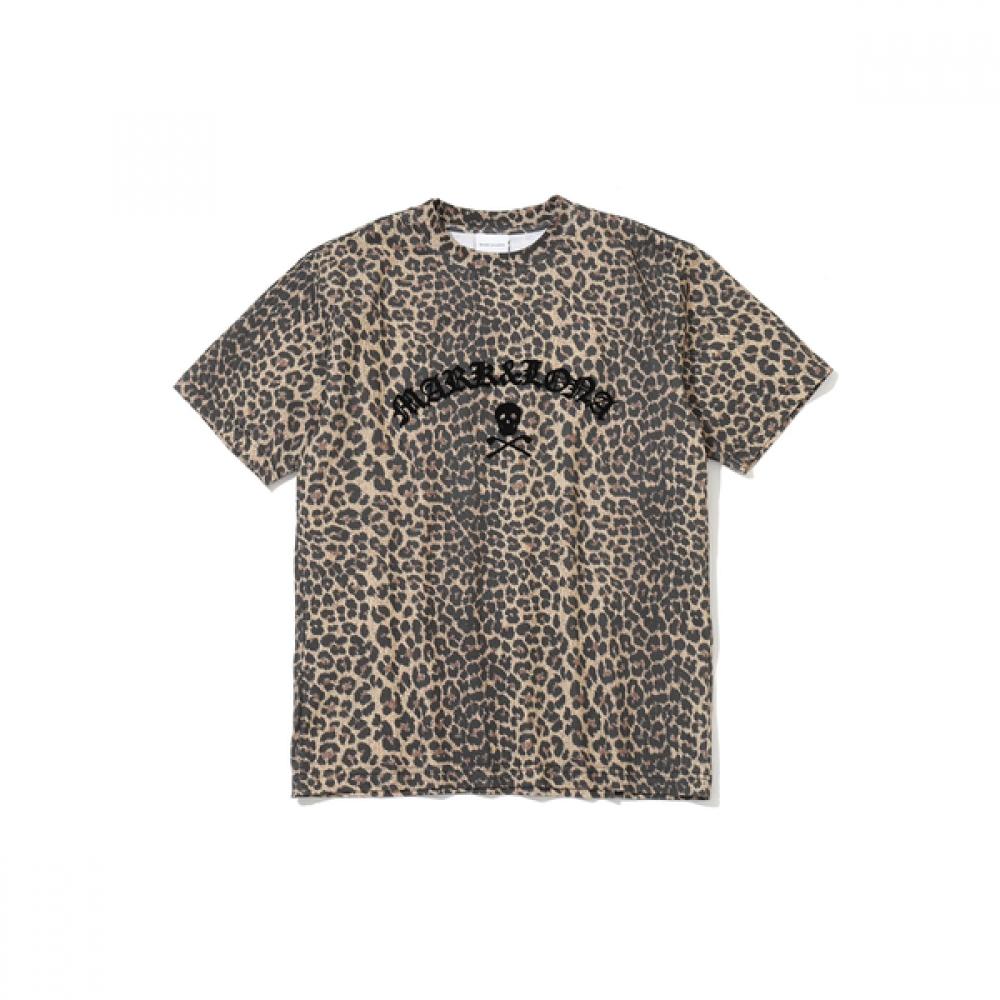 Mark   Lona Gn Leopard Logo PoinT Ss T-Shirts  Ls1ia21m