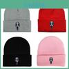Acrylic Beanie Hat With Embroidery For Men Women Windproof Warmth Ideal For Fall Winter Use