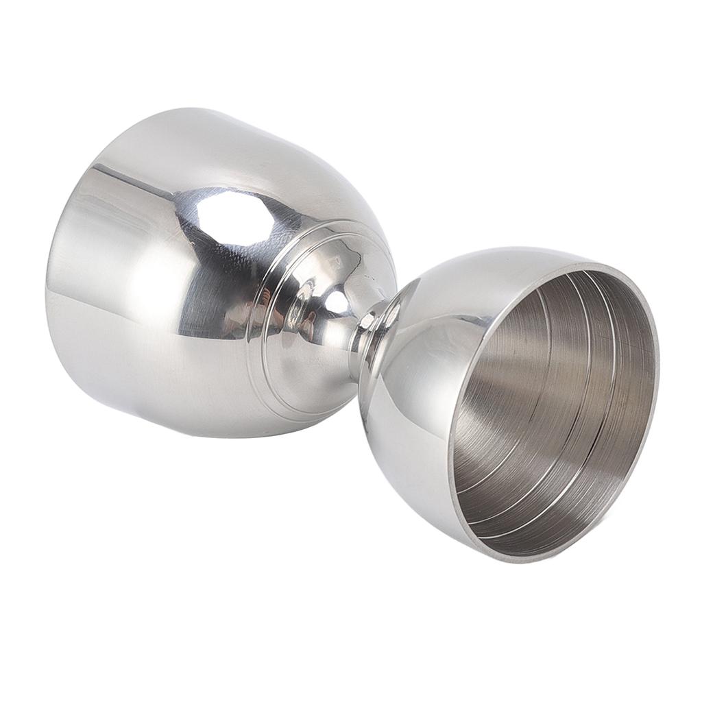 Cocktail Jigger 30/60ml Edelstahl Langlebig Hohe Genauigkeit Weite Öffnung Shotmaß Jigger für