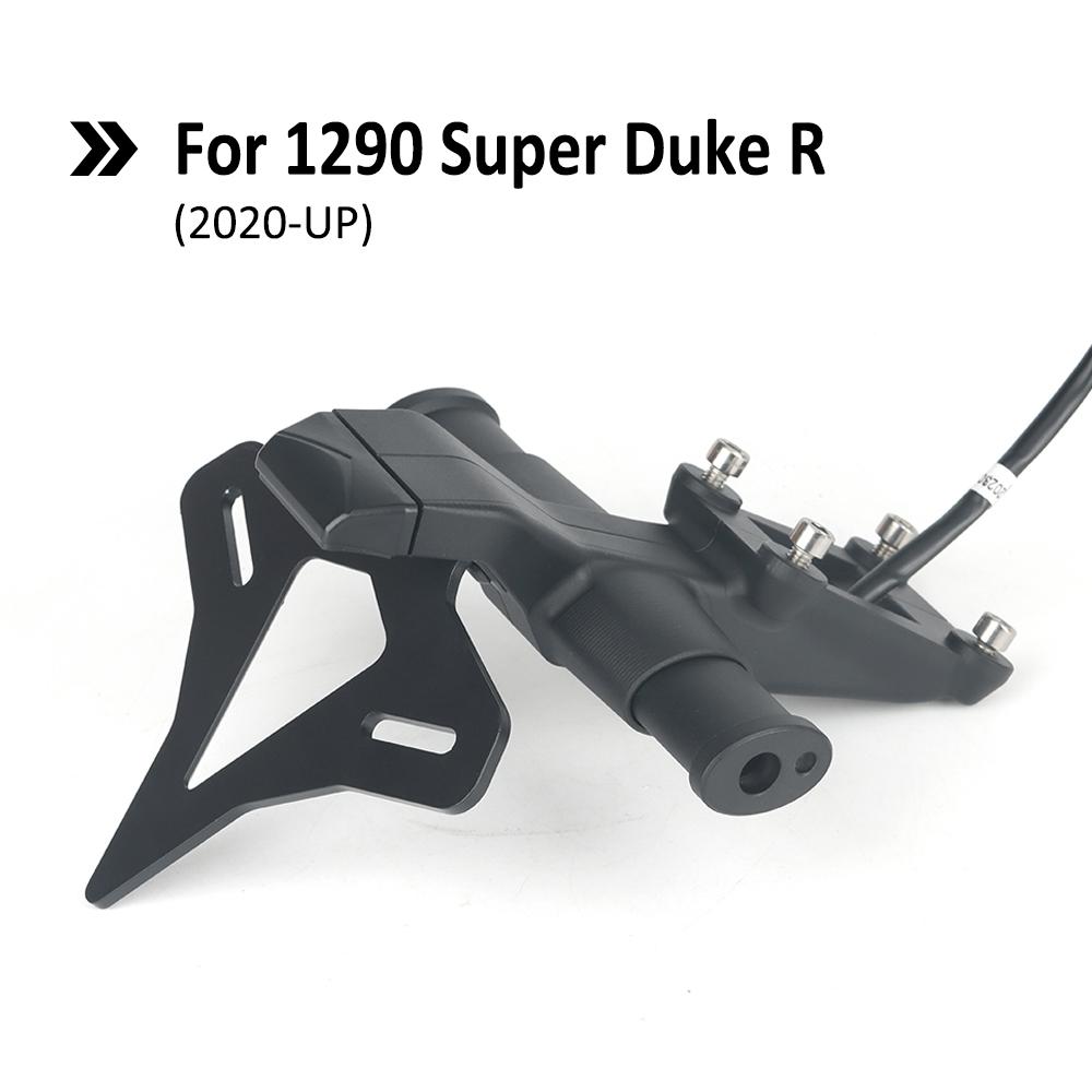 For 1290 SuperDuke R 2020 2021 2022 2023 2024 Motorcycle Rear Short Tail Stock Tidy License Plate Holder Tailstock Bracket Kit