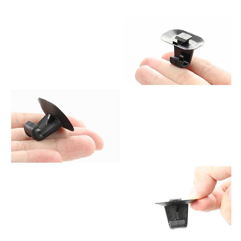 För BMW 3-serie 320 330 Solskydd spänne clip E90 F35 Bakruta Solskydd Hake Fäste 51357183938