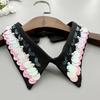 Pearl Women Shirt False Collars Crystal Removable Collar For Women Necklace Fake Collar Detachable Diamond Lacklace Nep Kraagie