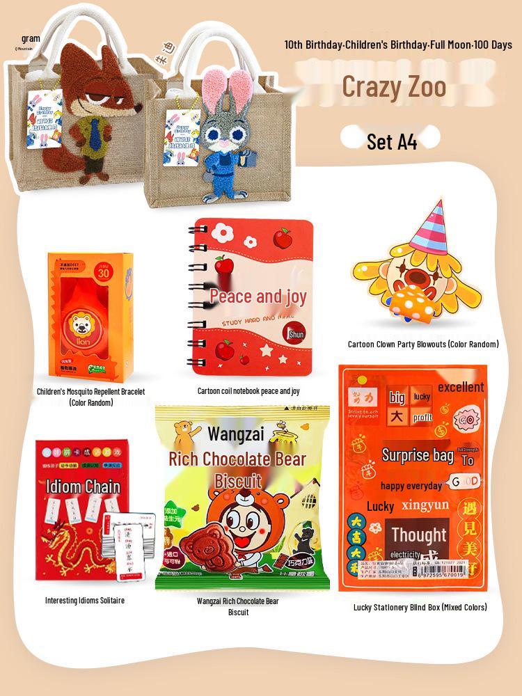 Kids' Party Favors: Gift Bags for 10-Year-Olds, Kindergarten Classmates, and Elementary School Graduations