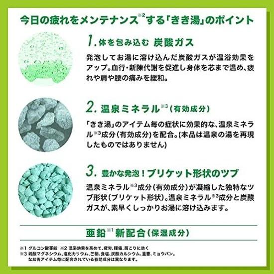 Kiki-yu Carbonated Bath Additive Refreshing Citrus Scent 360g Cool Spring Ingredients Effervescent Type Quasi-Drug