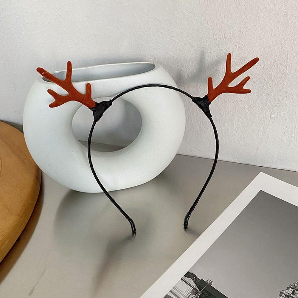 Xmas Headdress Kids Merry Christmas Decor Antlers Headband Hair Accessories Christmas Hair Hoop