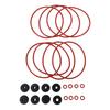 Coffee Machine Silicone Seal O Ring Kit Fit for JURA J5 J7 J9 Heat Proof Elastic Coffee Machine Insulated Gasket Washer