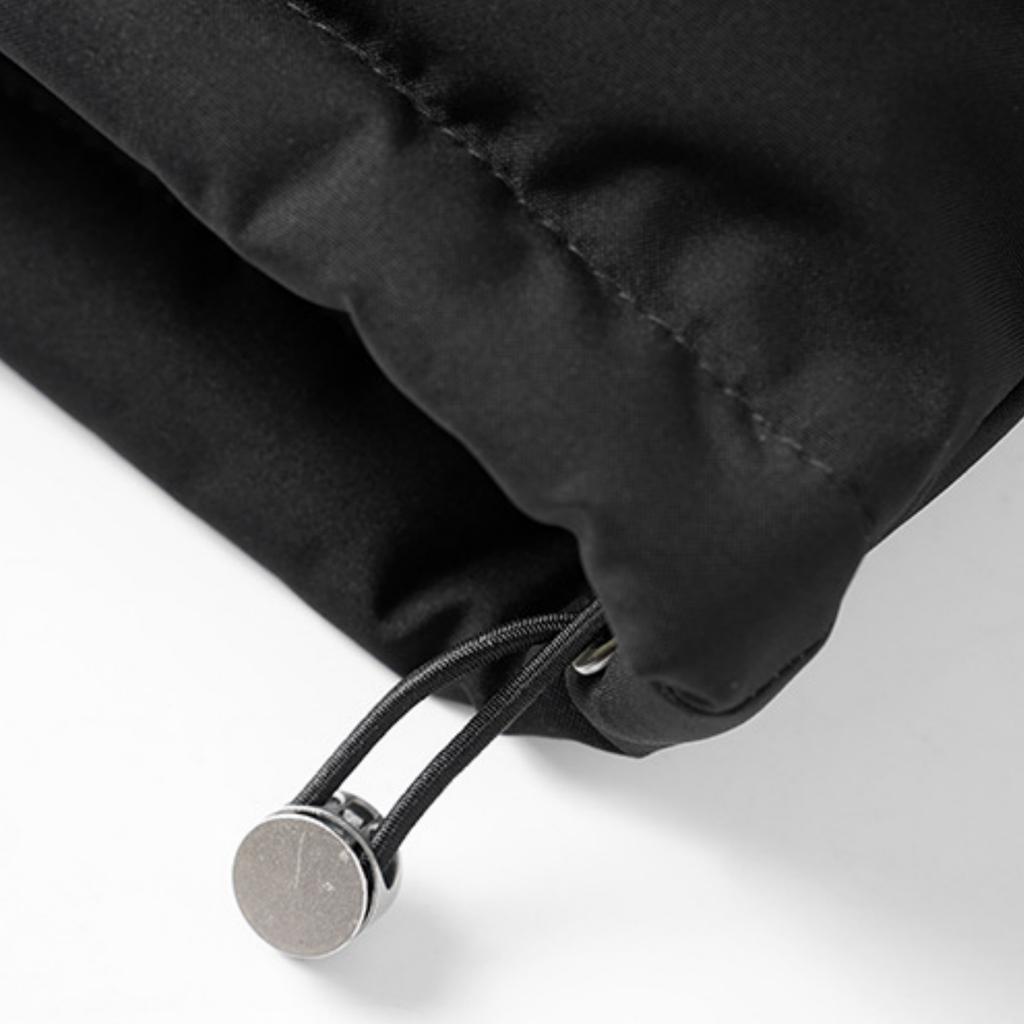 Herr- och damjacka i avslappnad färgmatchad rutig inner- och ytterdesign med ståkrage, herrarnas lösa och tjocka bomullsvadderade jacka