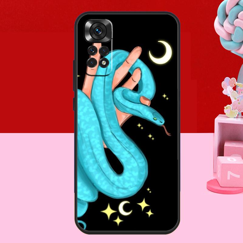 Hand Snake Case For Xiaomi Redmi Note 14 13 12 11 10 15 Pro Plus Redmi 15 C 10C 12C 13C 14C Soft Cover