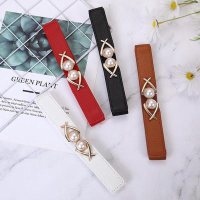 Elastic Women's Sweater Belt 2024: Thin, Hook Waistband, High-End Decorative Waist-Cincher