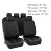 4/9pcs/set PU Front Car Seat Covers Compatible Universal Fit Most Car SUV Car Accessories Car Seat Cover for Toyota