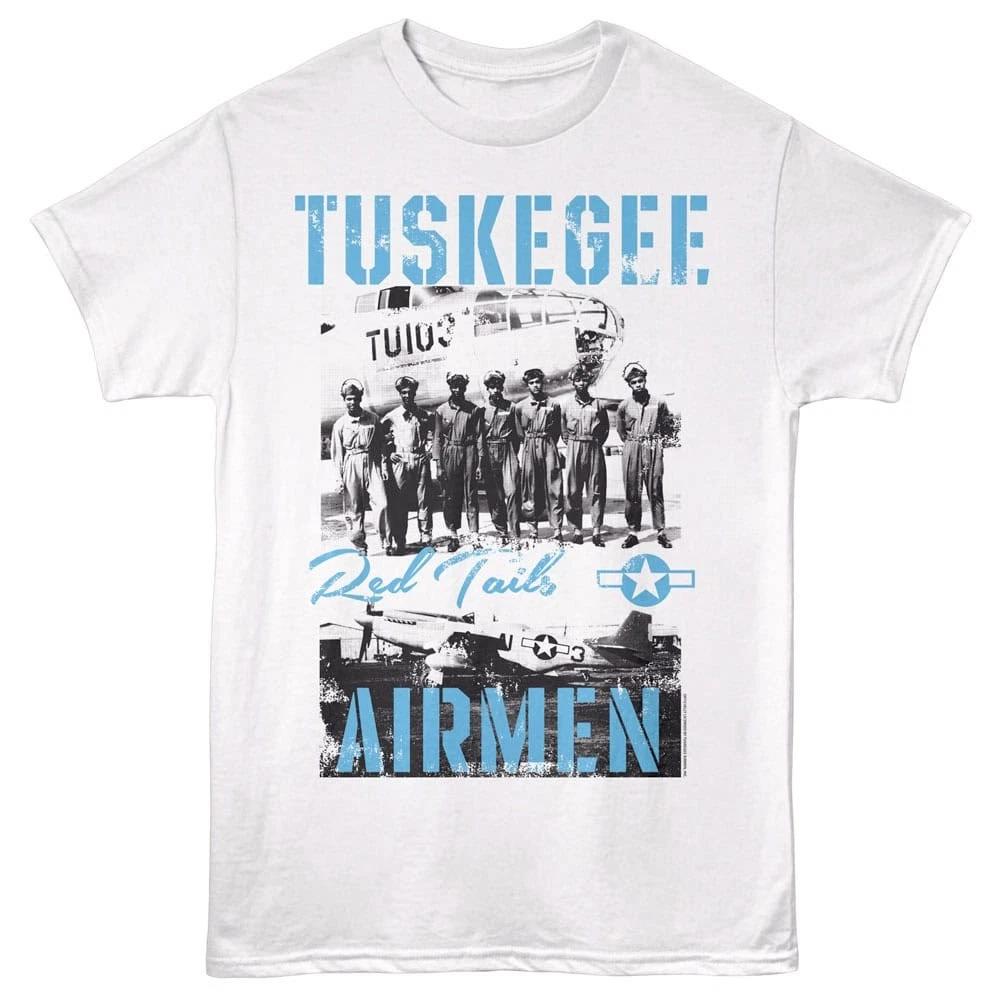 Tuskegee Airmen Red Tails Plane Men s T Shirt S