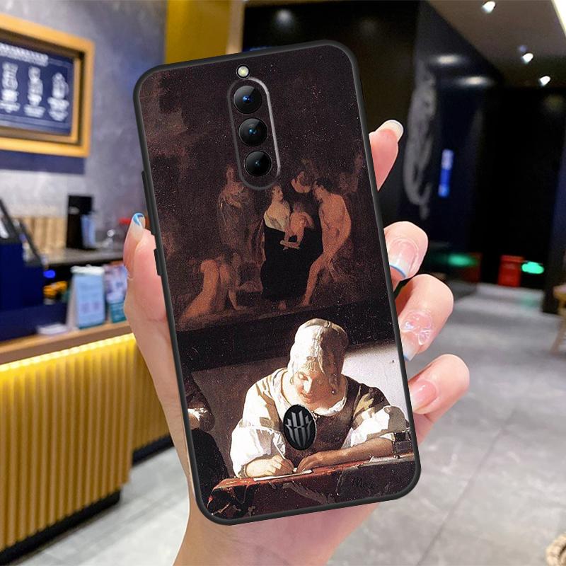 Johannes Vermeer Case For Nubia Red Magic 6S 7S Pro 6 7 8 9 10 Pro 5G 6R RedMagic 8S 9S 8 9 10 Pro Plus Cover