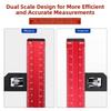 Aluminum Alloy Table Saw Height Ruler Professional Grade Heavy Duty Table Saw Setting Gauge Galvanized Iron Fine Tuning