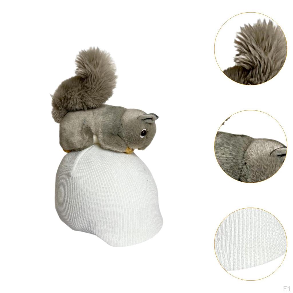 Eichhörnchen Ski Helm Abdeckung Gestrickte Kappe Leichte Nette Schöne Skifahren