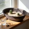Plastic Bonsai Flowerpot Pots For Plants Planting Trays Breathable Home Garden Decor Outdoor Bonsai Pot Gardening Supplies