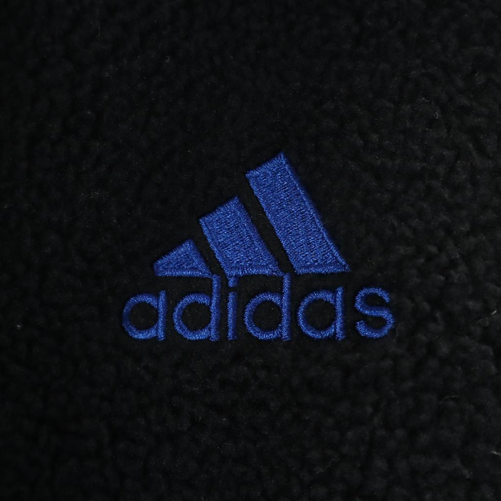 adidas Track jacket Setup 2XL black Fleece sweatshirt Men's Used