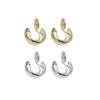 Chic No-Pierce Smooth Ear Clip Earrings for Women – Trendy & Versatile