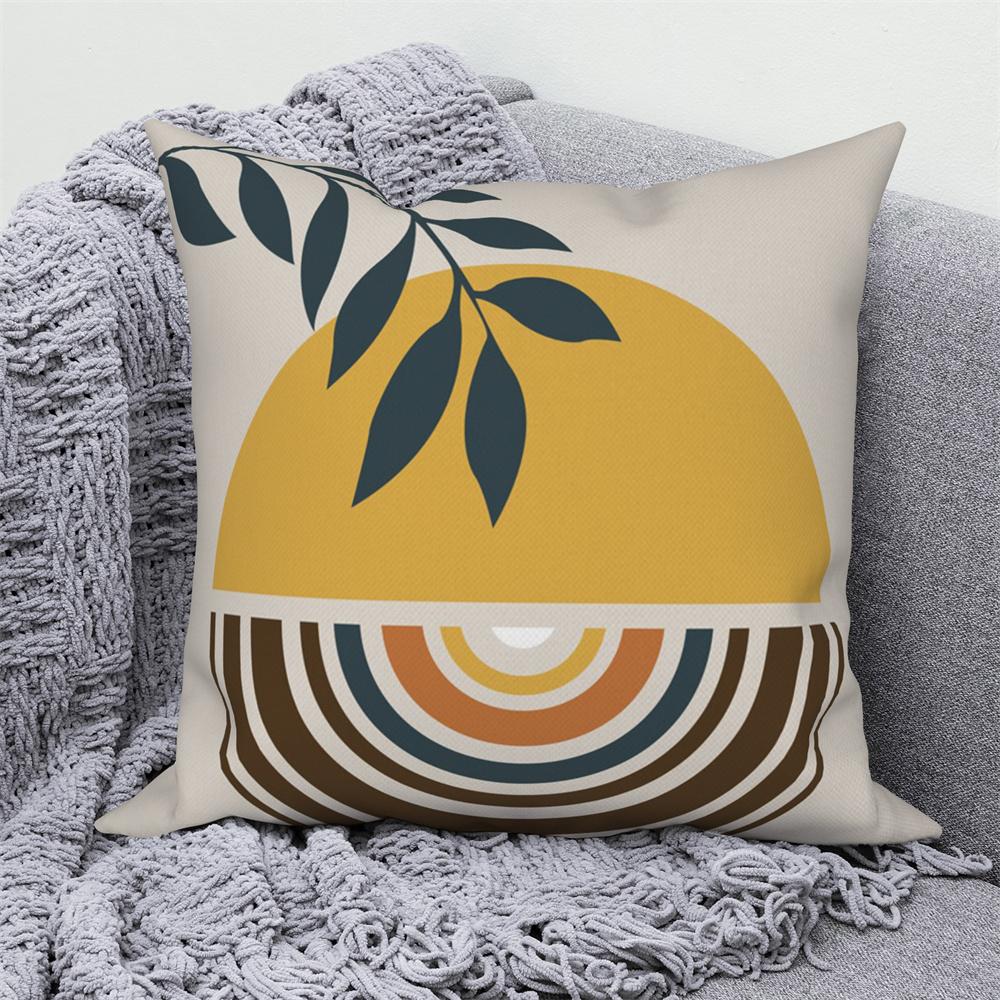 

Наволочка Декор Дом Офис Автомобиль Абстрактные Ветви и Листья Скандинавский Изогнутый Чехол на Подушку для Дивана 16x16Inch