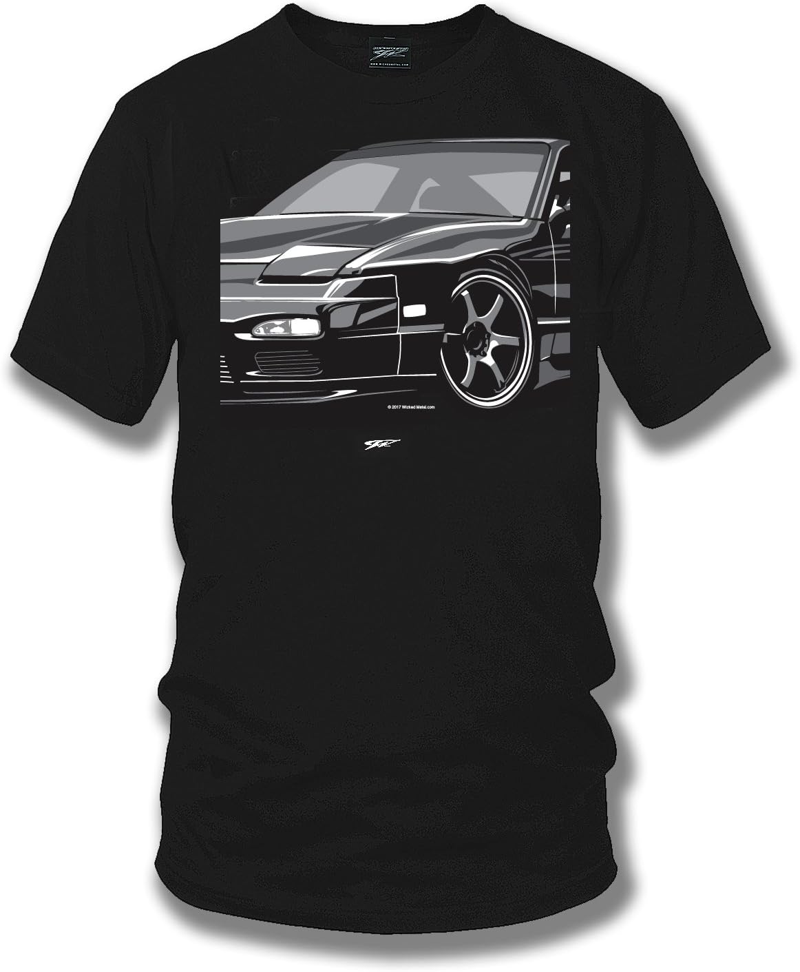 Wicked Metal 240sx, 240 t-Shirt, Street Racing, Tuner car, Muscle car Shirt S разноцветный