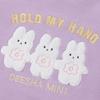 Little Rabbit Embroidery Winter Hoodies for Infants and Girls
