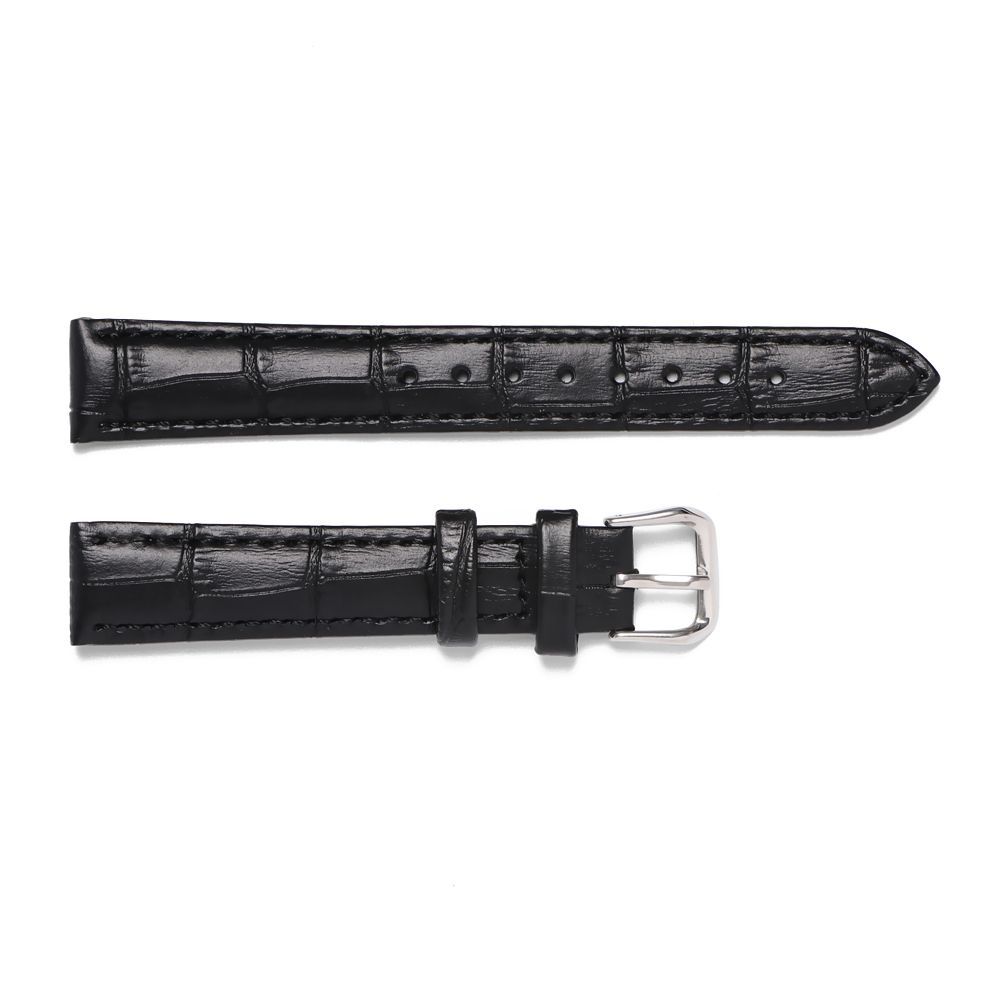 Steel Buckle Genuine Leather Vintage Sweatband Wrist Watchband Sports Belt Watch Band Strap