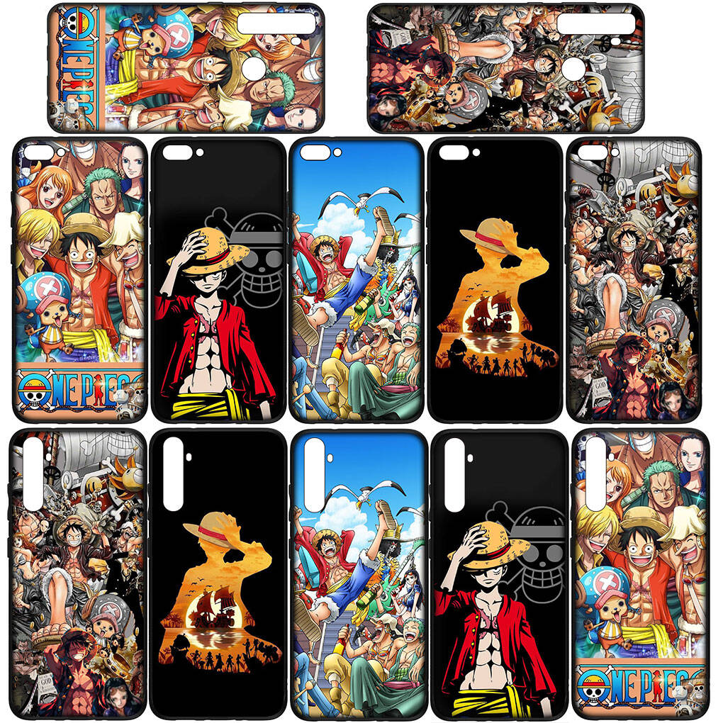 Phone Case for iPhone 17 15 16 Plus Redmi Note 14 12 11 13 Pro Max Huawei P30 P20 Lite OPPO A60 A40 A80 A54 Funda Roronoa Zoro One Pieces Luffy Cover