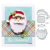 Christmas Santa Claus Metal Cutting Dies Stencils For DIY Scrapbook Decor Handmade Card Making Embossing Mold Craft Die Cutting Template