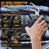 3Pcs Electrical Disconnect Pliers 37960/37980, Electrical Connector Pliers Sets(Straight & 60°Bend & 2 Head Separator), Push Tab Style Plugs for